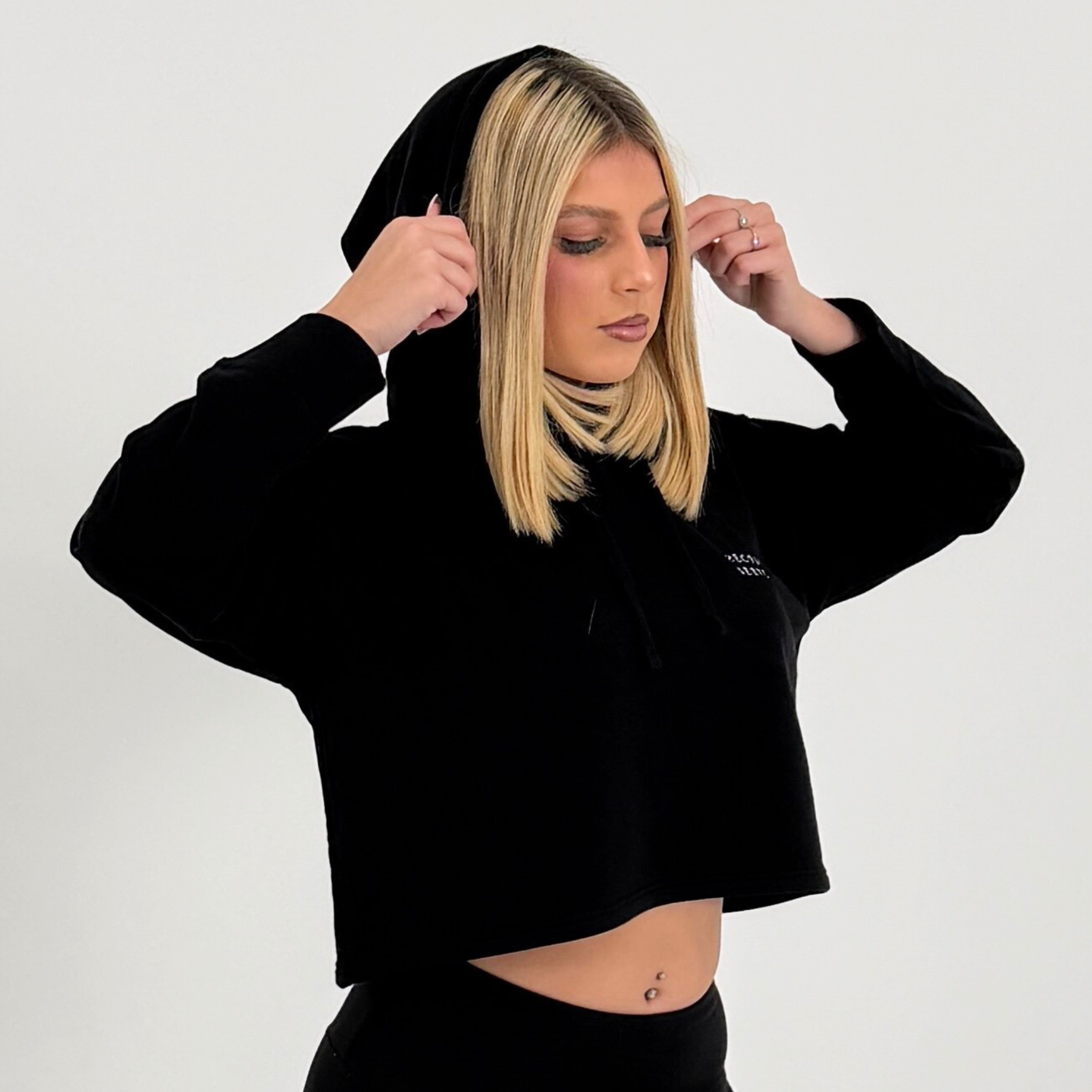 OPEN Break Crop Hoodie
