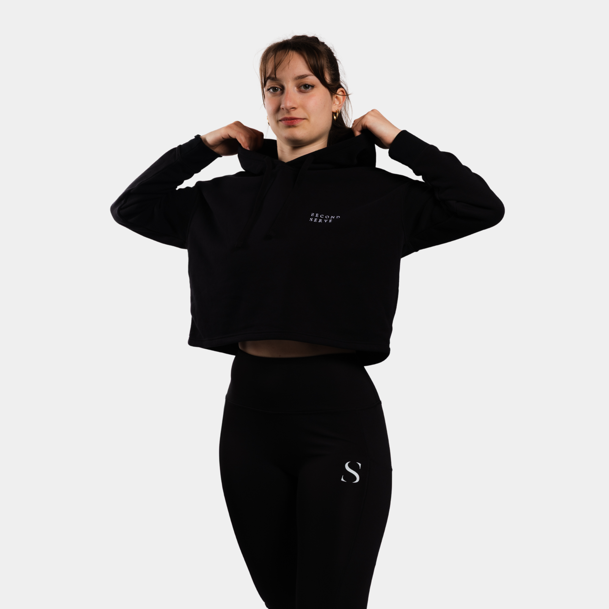 OPEN Break Crop Hoodie