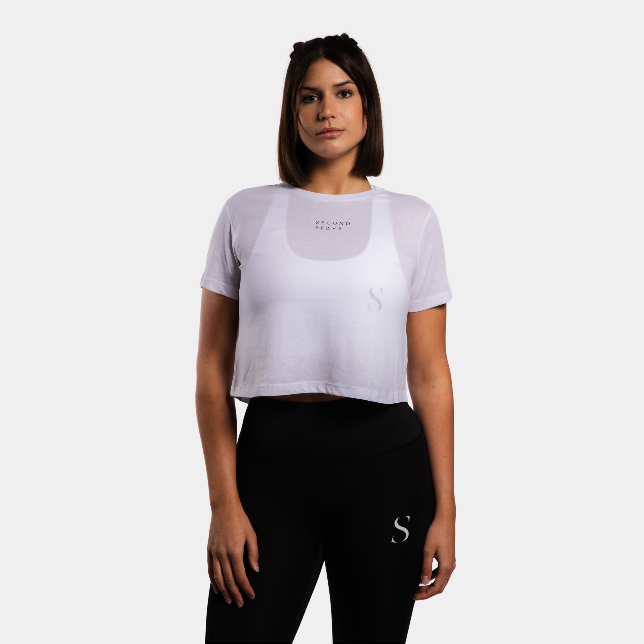 OPEN Court Crop Tee
